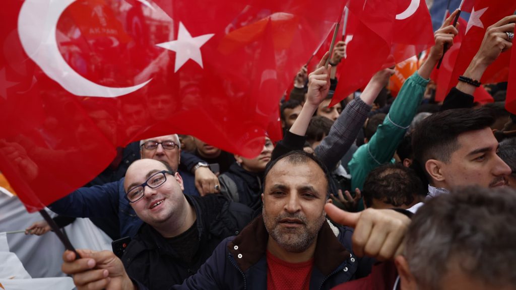 Turks vote in crunch election as President Erdogan faces greatest threat to his 20-year rule