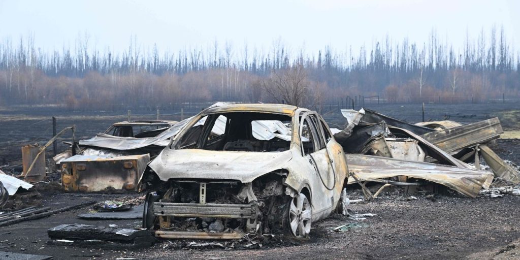 Alberta wildfires halt some energy companies’ operations