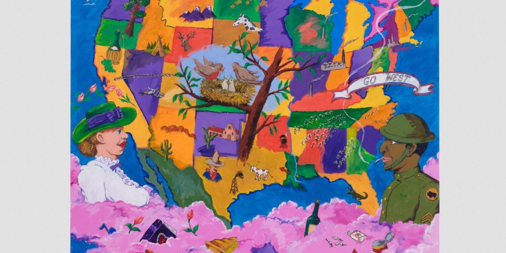 Robert Colescott’s Family to Sell Monumental ‘1919’ at Bonhams