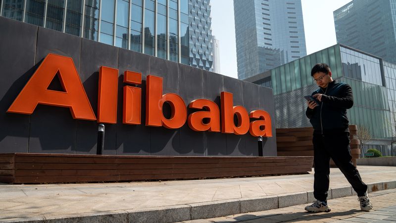 Chinese tech giant Alibaba announces new chairman and CEO succession plan in major shakeup