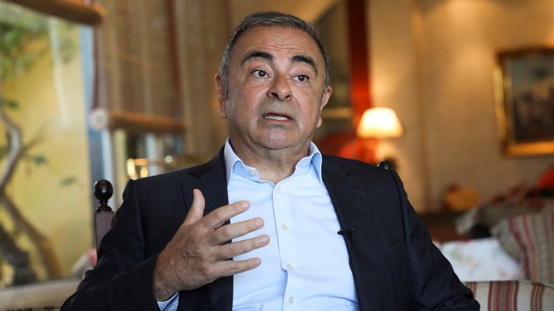 Carlos Ghosn sues Nissan for $1 billion in Lebanon