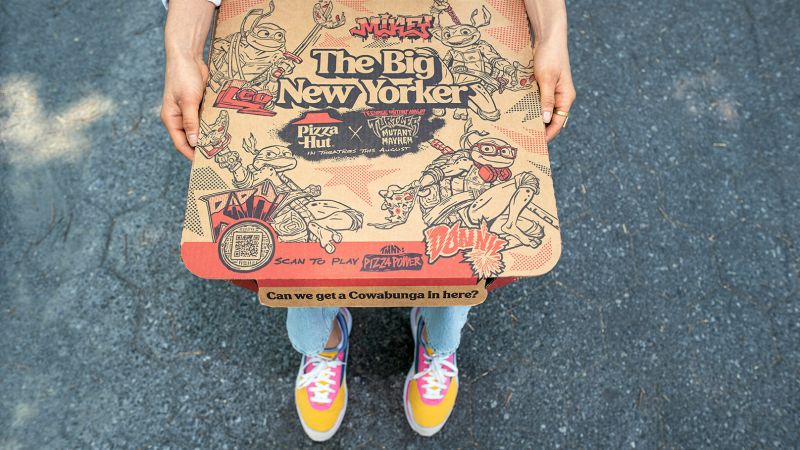 Pizza Hut tests underground deliveries ahead of ‘Teenage Mutant Ninja Turtles’ movie release