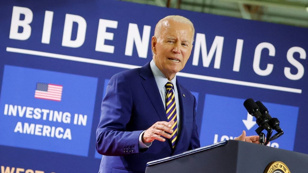 Biden’s economic approval rating rises slightly, but is still just 37% despite ‘Bidenomics’ push