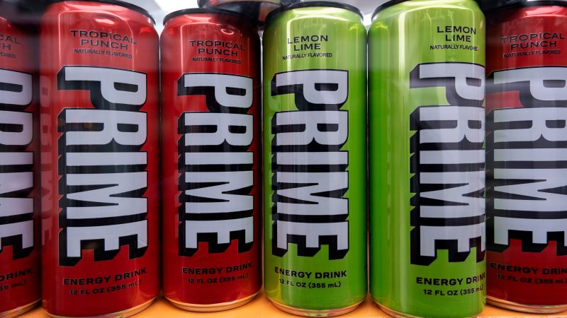 Senator Chuck Schumer calls for FDA investigation into high caffeine content of PRIME Energy drinks