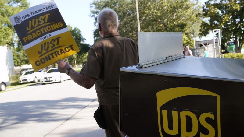 A 10-day UPS strike could be the costliest in US history