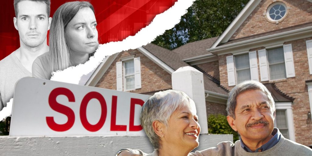 Millennials are losing the home-buying edge to baby boomers