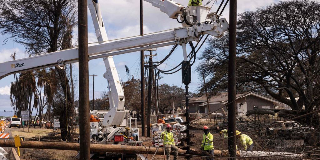 Hawaiian Electric’s stock soars toward a record gain after update on cause of Lahaina fires