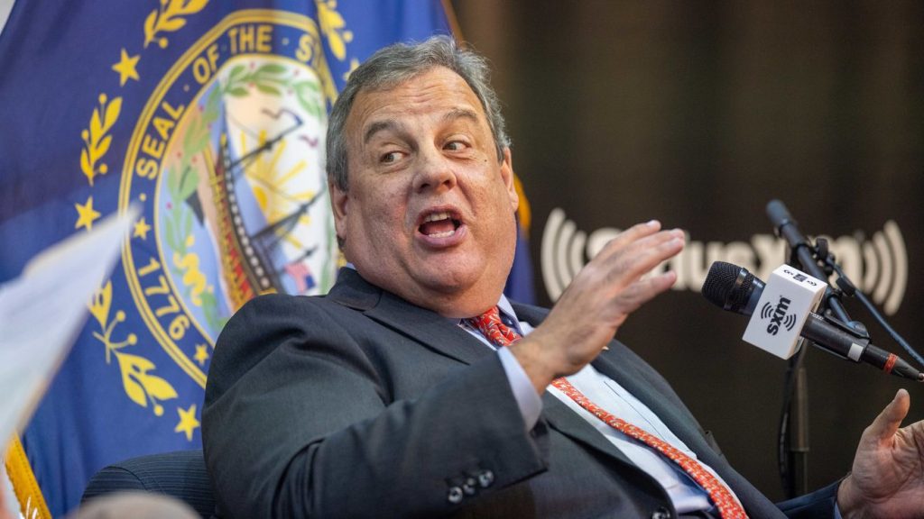 Chris Christie fires back at Donald Trump as the Republican race heats up in New Hampshire