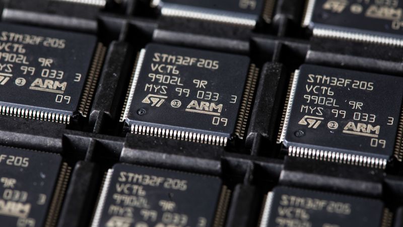 Arm’s IPO could value the chip company at $52 billion. Apple, Google and Nvidia show interest