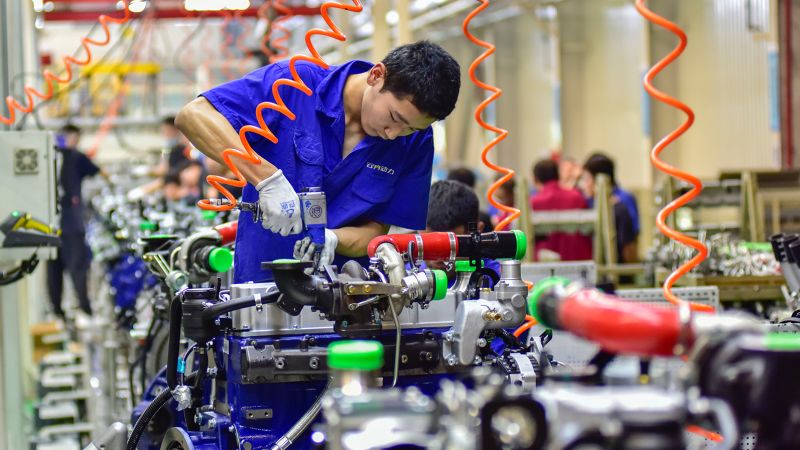 China’s services activity falls in August to its lowest level in eight months