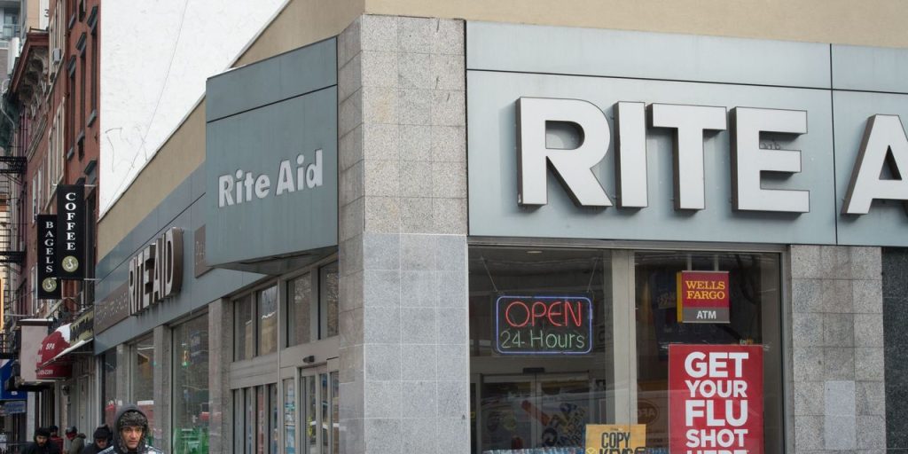 Rite Aid’s bonds sell off after bankruptcy filing as stock is halted