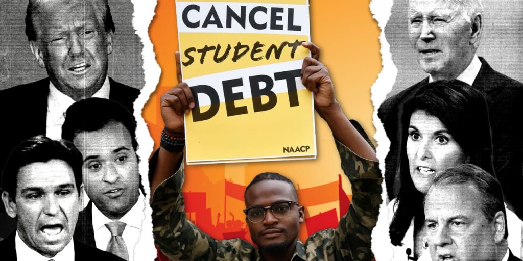 Here’s how the Republican presidential candidates say they’ll tackle student debt